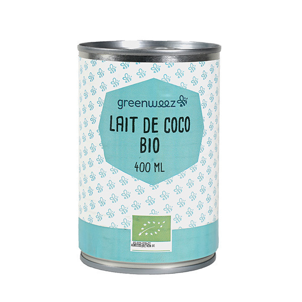 Greenweez - Lot de 3 laits de coco bio 17% MG 40cl