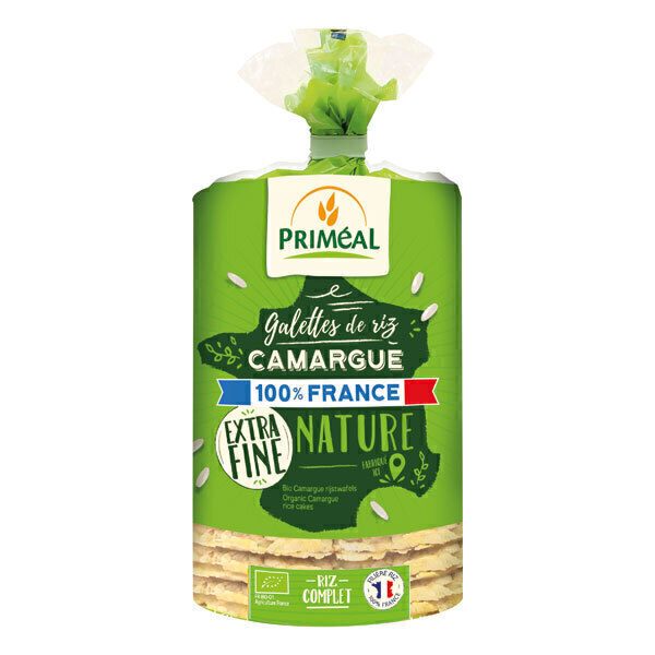 Priméal - Galettes de riz origine France extra fines 130g