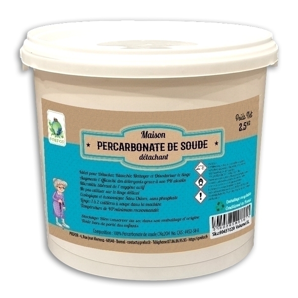 Prefor - Percarbonate de soude seau 3L 2.5kg
