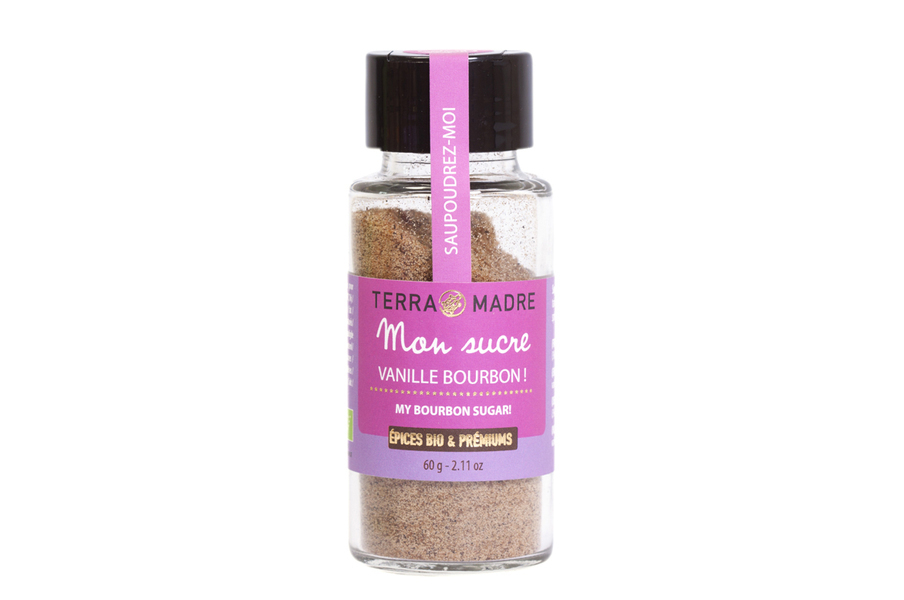 Les jardins de Gaïa - Mon sucre vanille Bourbon - 60 g