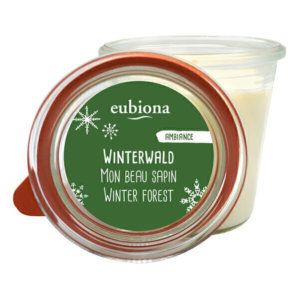 Eubiona - Bougie parfumée Forêt d'hiver 200g