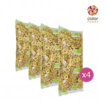 Color Foods - Lot de Chips de Banane Bio en Vrac 4x1.5kg Color Foods