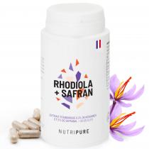 Nutripure - Rhodiola Rosea + Safran BIO 60 Gélules