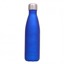 Natural'sace - Bouteille isotherme en inox bleue (500ml)