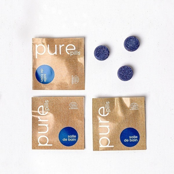 Pure Pills - Recharges Salle de bain-Anticalcaire (3 pastilles)