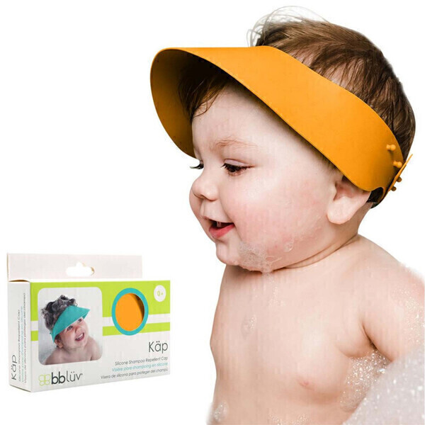BBLUV - Visière de Bain bébé - pare-shampoing Orange TU Dès la naissance