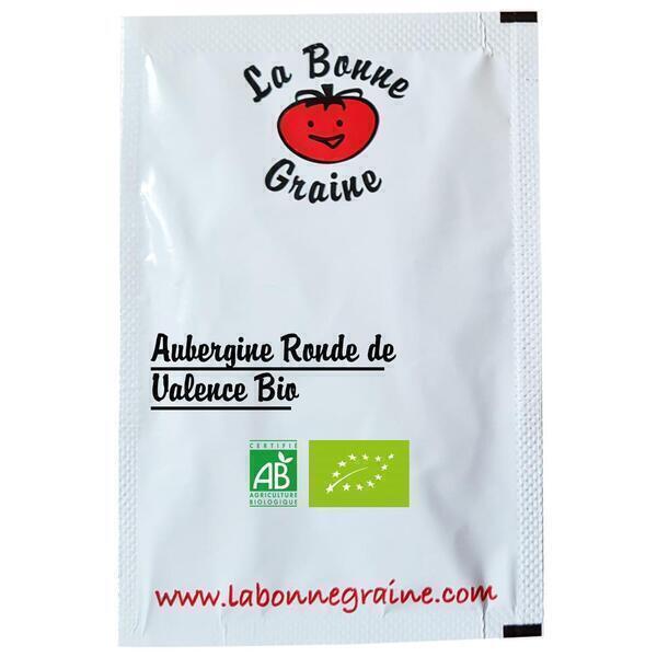 La Bonne Graine - Aubergine Ronde de Valence Bio