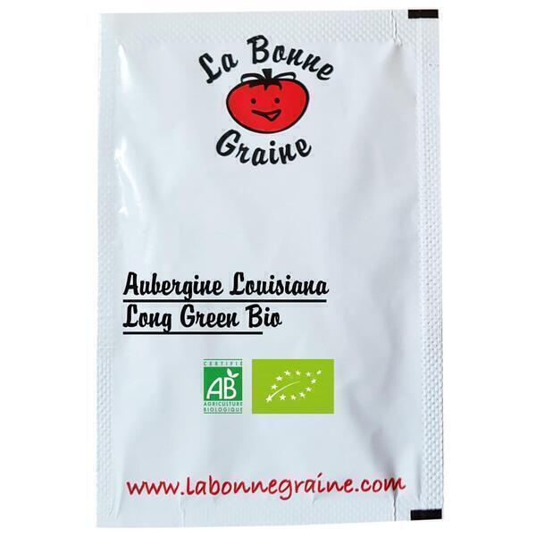La Bonne Graine - Aubergine Louisiana Long Green Bio