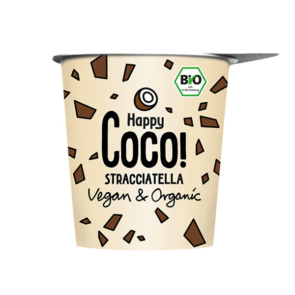 Happy Coco ! - Dessert végétal coco stracciatella 350g