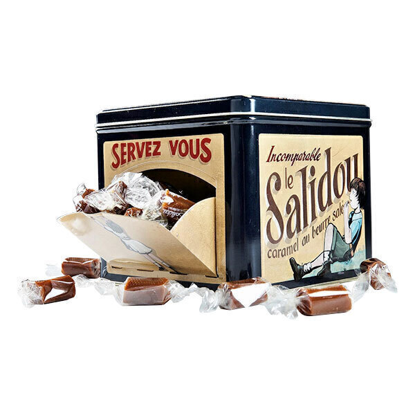 La Maison d’Armorine / Mam Bio - Petits caramels tendres beurre salé Boite métal 500g