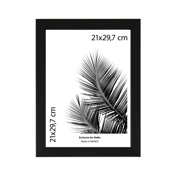 Zôdio - Cadre photo Basik noir 21x29,7cm