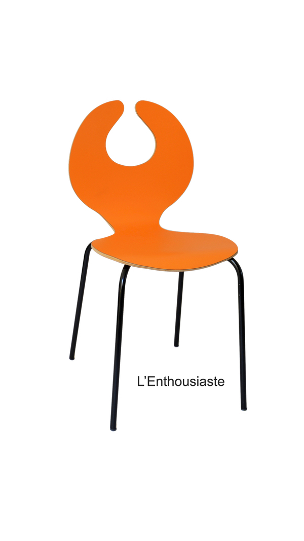 PIKO Edition - Chaise ENTHOUSIASTE "Les 10 Chaises" | design Tsé & Tsé