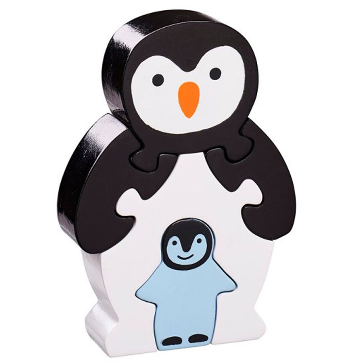 LANKA KADE - Puzzle en bois Pingouin et son bébé