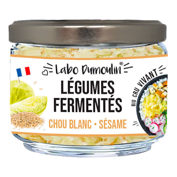 Le Labo Dumoulin - Légumes fermentés Chou blanc Sésame 180g