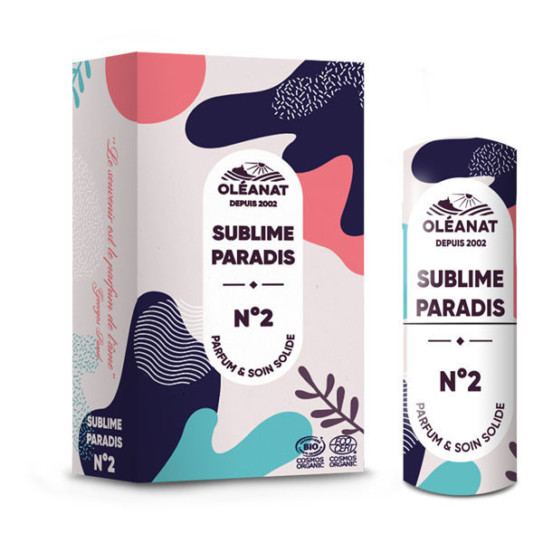 Oléanat - Parfum et soin solide Sublime Paradis 4,5g