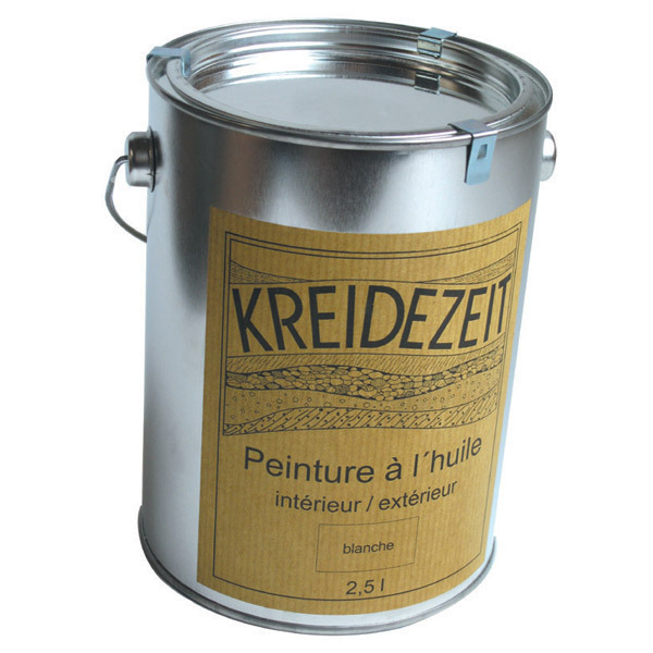 Peinture à l'huile blanche 2.5 L Kreidezeit | Acheter sur Greenweez.com