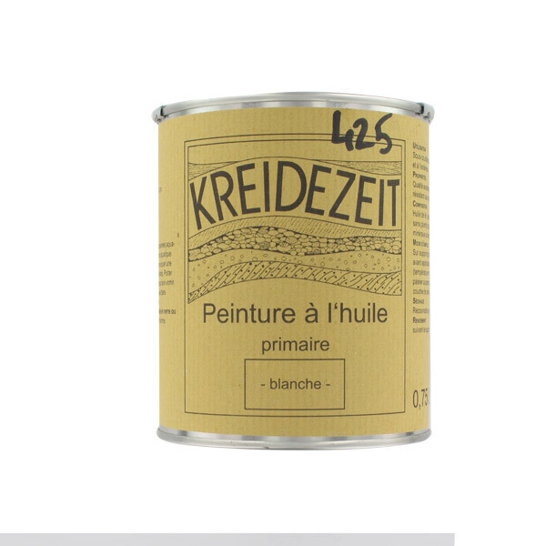 Primaire peinture à l'huile blanche 2.5 L Kreidezeit | Acheter sur ...