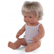 Miniland - Poupée bébé fille, 38 cm, Européenne