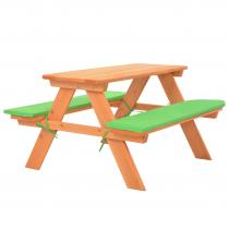Vidaxl - vidaXL Table de pique-nique pour enfants avec bancs 89x79x50 cm