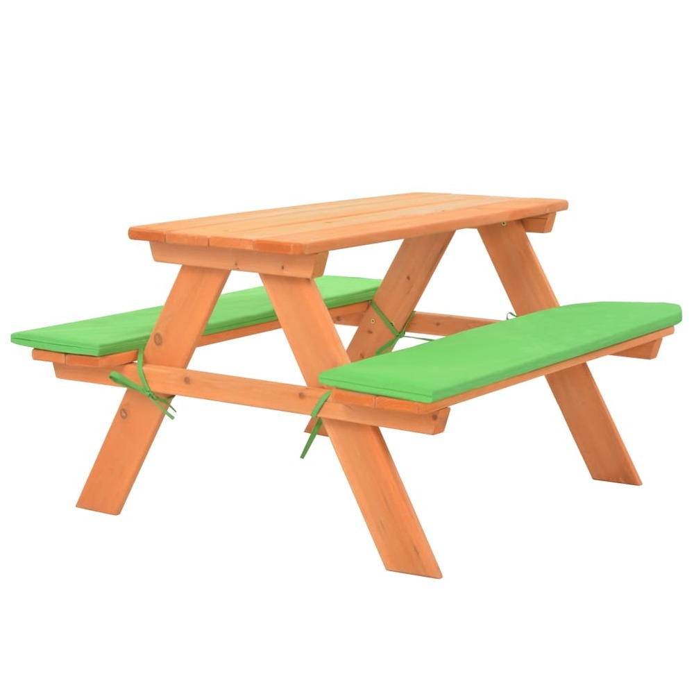 Vidaxl - vidaXL Table de pique-nique pour enfants avec bancs 89x79x50 cm