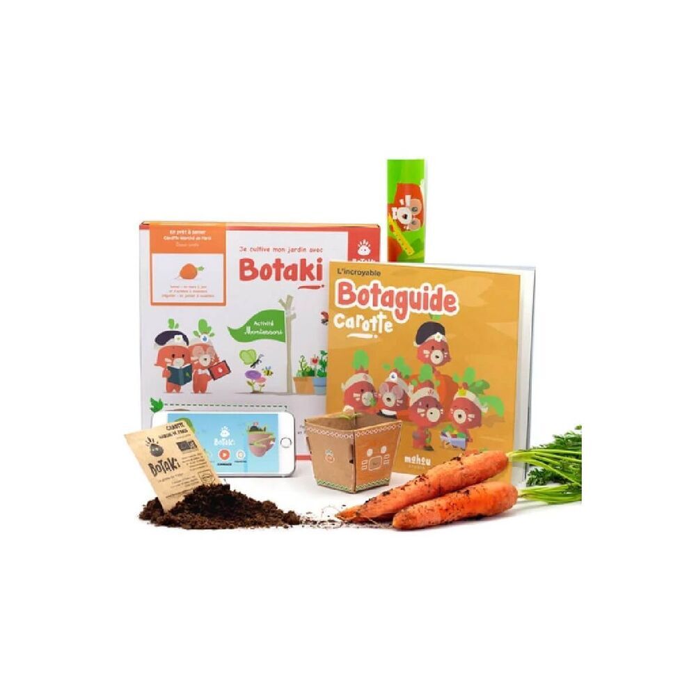 Botaki - kit pour faire pousser les carottes