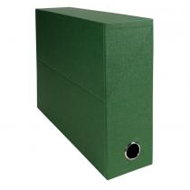 Exacompta - Boîte transfert papier toilé, A4, vert