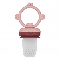 SEVIRA KIDS - Grignoteur bébé en silicone accessoire de dentition Rose