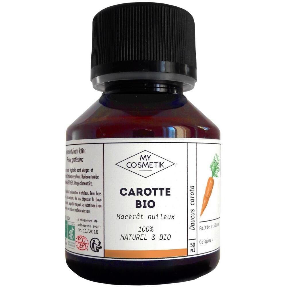 MyCosmetik - Macérât huileux de Carotte BIO - 10 ml