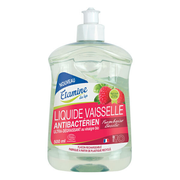 Etamine du Lys - Liquide vaisselle Framboise et Basilic 50cl