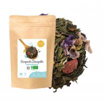 Colors Of Tea - Escapade Champêtre - Thé blanc BIO violette et framboise - 100g