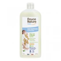 Douce Nature - Bain shampooing bébé ultra doux à l'Aloe Vera 1L