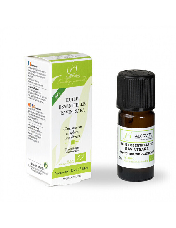 Algovital - Huile Essentielle de Ravintsara Bio - 10 ml