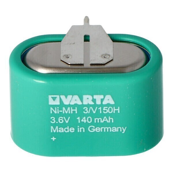 VARTA - Pile au bouton NiMH rechargeable Varta 3 / V150H NiMH