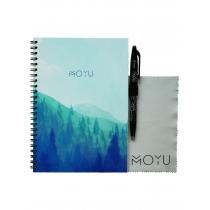 Moyu - Cahier écologique et réutilisable A5 - Softcover - Misty Mount