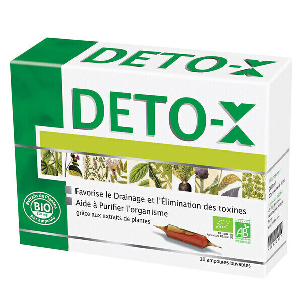 Nutri Expert - NUTRIEXPERT - Deto-X - Complément BIO à base de plantes