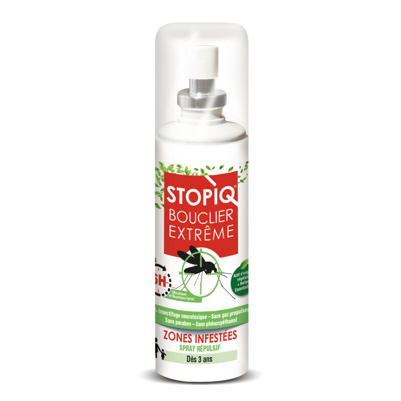 Nutri Expert - NUTRIEXPERT - Stopiq bouclier extrême - Spray répulsif insecte -