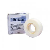TARTAN - Pack 24 Rubans Adhésif 19 mm x 33 m Invisible