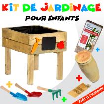 ECOLO COMPAGNIE - Kit Jardinage Enfants - Le P'tit Ecolo