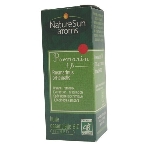 NatureSun Aroms - Huile essentielle romarin 1,8 10 ml NatureSun aroms BIO et VEGAN