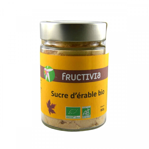 Fructivia - Sucre d'érable Bio 180g origine Canada