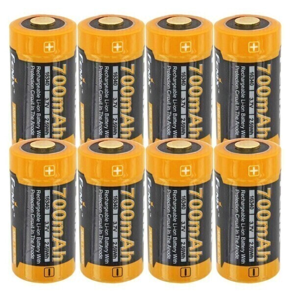 AccuCell - 8x batteries rechargeables pour Netgear ARLO VMC3030, ARLO