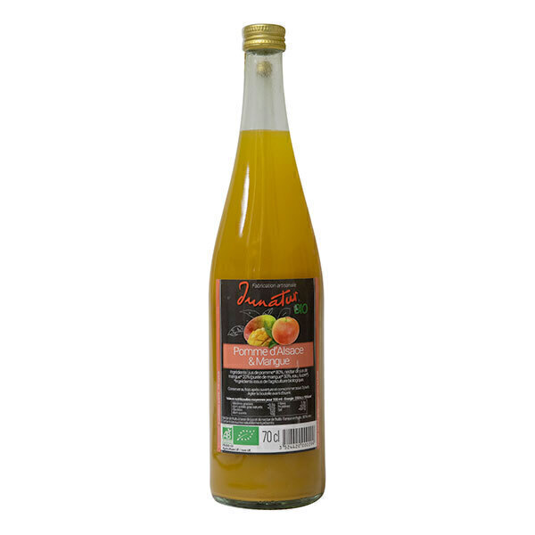 Junatur - Nectar de pommes d'Alsace et de mangues 70cl