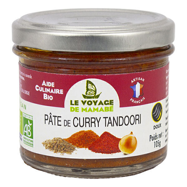 Le Voyage de Mamabé - Pâte de curry Tandoori 105g