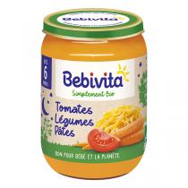 Bebivita - Pot tomates légumes pâtes dès 6 mois 190g