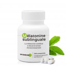Anastore - Mélatonine Sublinguale *  0.9 mg / 240 comprimés * Arôme citron