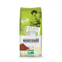 Biodyssée - Café Moulu Bio Origine Brésil 100% Arabica - 250g