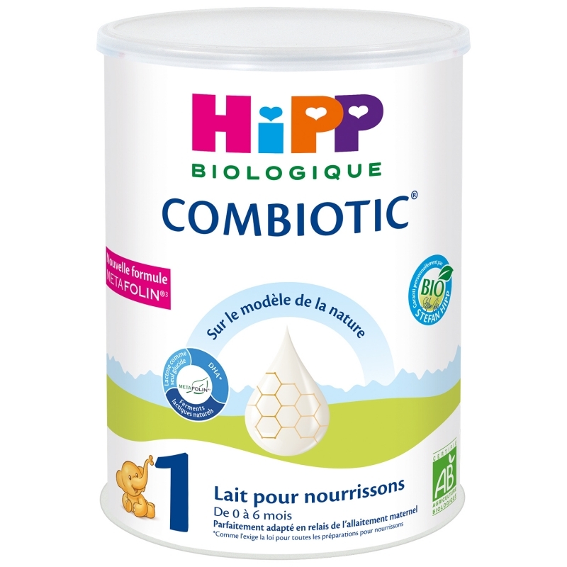 HiPP - Lait 1 COMBIOTIC® pour nourrissons - La boite de 800g - Hipp