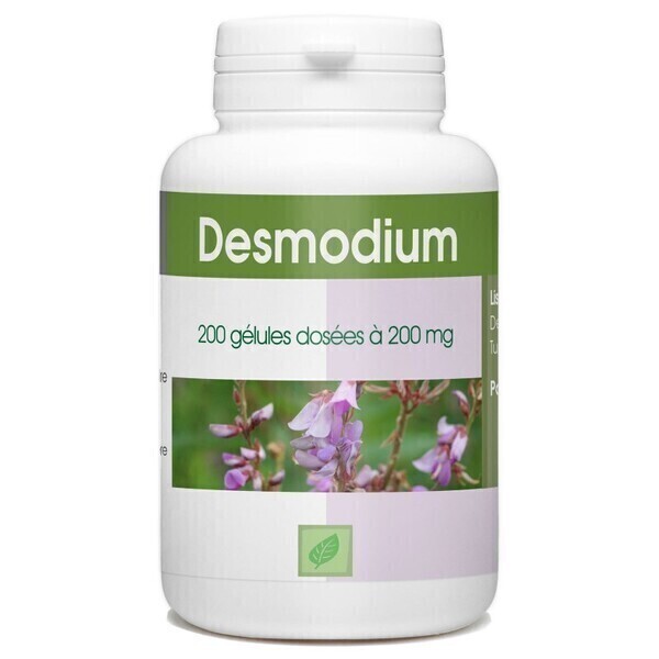 France Herboristerie - 200 gélules DESMODIUM  dosées à 200 mg.