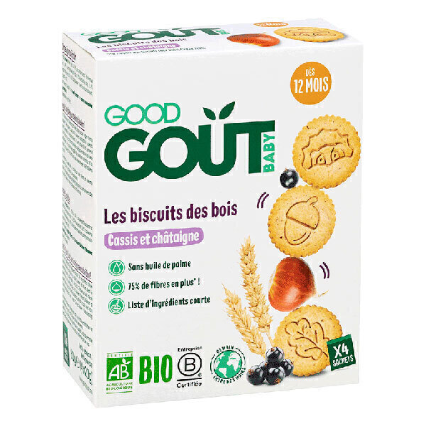 Good Gout - Biscuits des bois dès 12 mois 80g