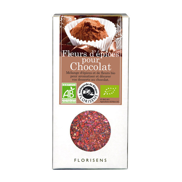 Aromandise - Fleurs d'épices chocolat bio 40g